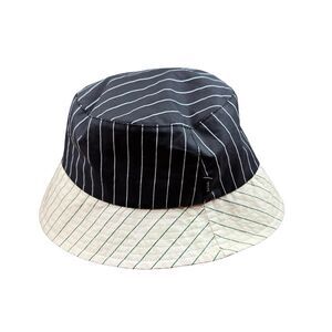 Paul Smith Cream/Black Striped Bucket Hat